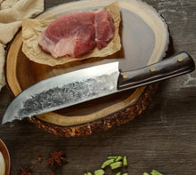 Load image into Gallery viewer, High-Carbon Clad Steel Kitchen Cleaver
