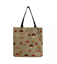 Load image into Gallery viewer, Canvas Mushroom Tote
