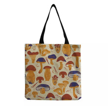 Load image into Gallery viewer, Canvas Mushroom Tote
