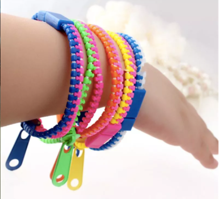 Zipper Fidget Bracelet