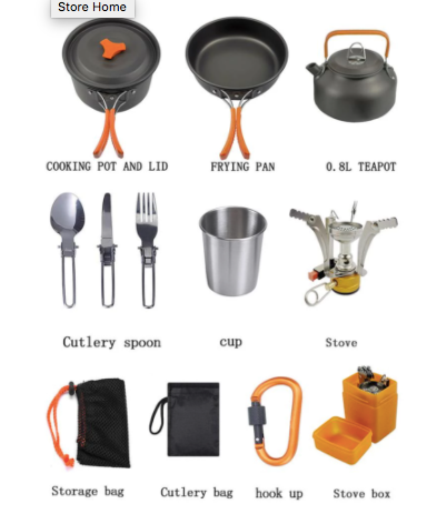 Camp Cooking Set