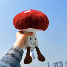 Load image into Gallery viewer, Smiling Mushroom Plush
