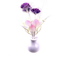 Load image into Gallery viewer, LED Lilac Mushroom Night Light Lamp
