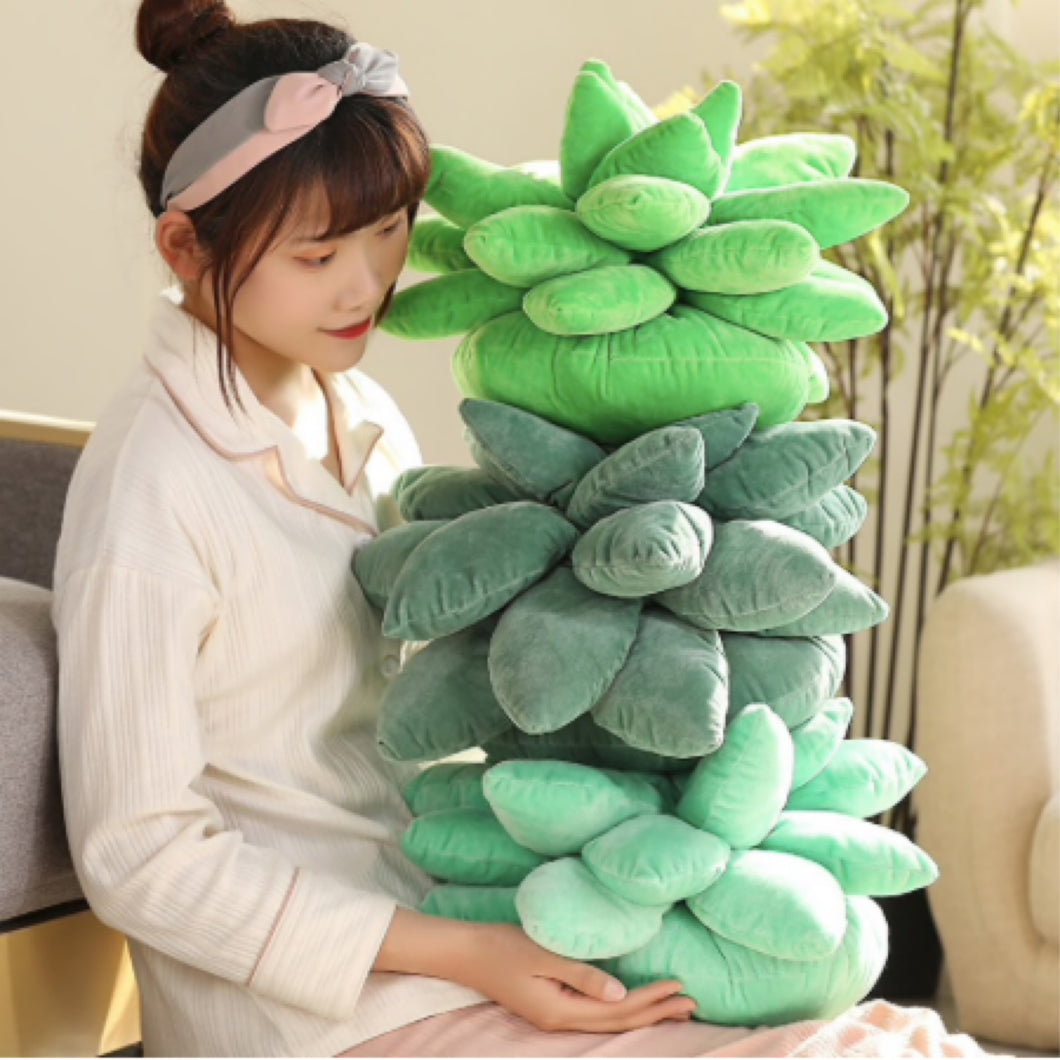 3D Succulent Pillow